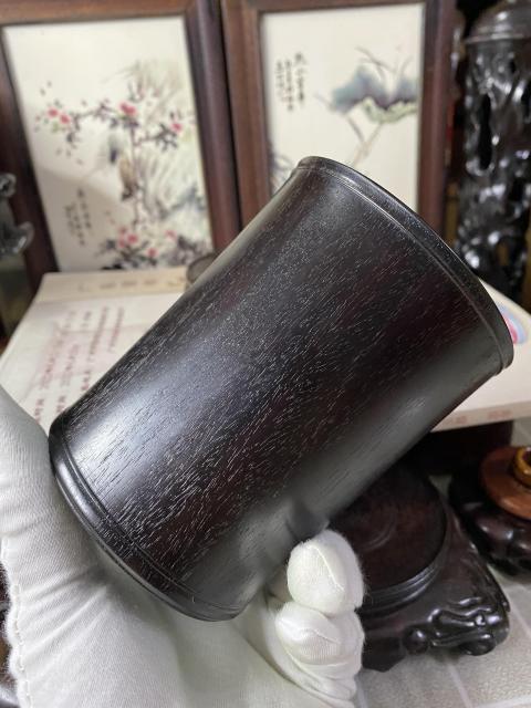 古玩雜項紅木素面筆筒拍賣,當前價格800元