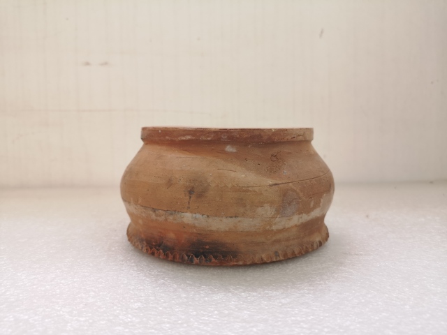 古玩陶瓷明末清初紅陶香爐拍賣，當前價格398元