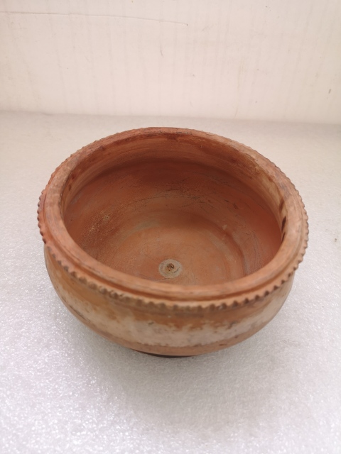 古玩陶瓷明末清初紅陶香爐拍賣，當前價格398元