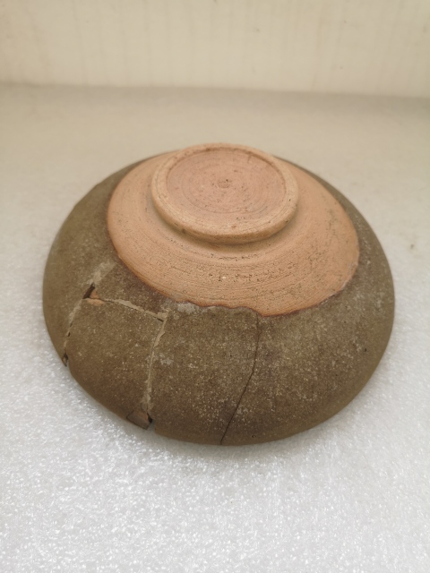 古玩陶瓷元代褐釉碗拍賣,當前價格298元