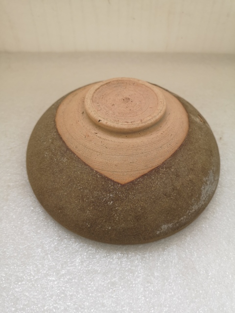古玩陶瓷元代褐釉碗拍賣,當前價格298元