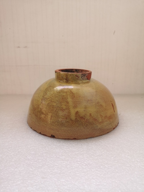 古玩陶瓷元代窯變釉碗拍賣,當前價格580元