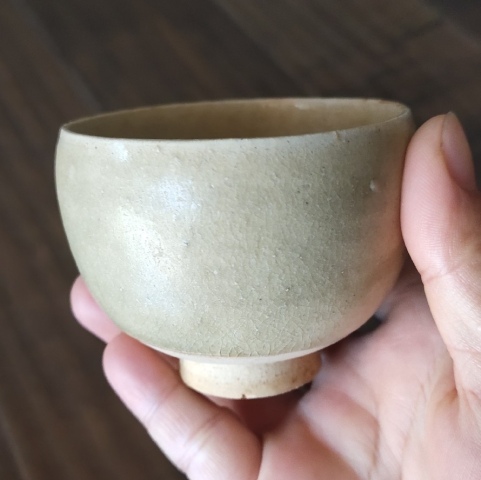 古玩陶瓷隋末唐初青釉青瓷斂口杯拍賣,當前價格8888元