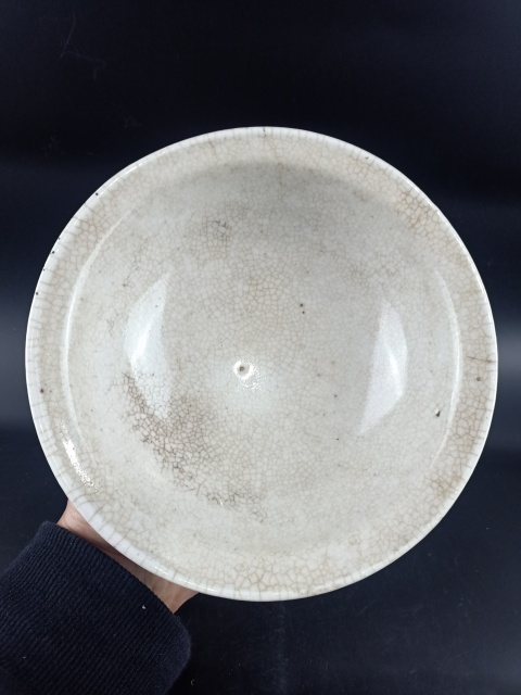 古玩陶瓷【清代】哥釉折沿碗【傳世佳品】拍賣，當(dāng)前價格0元