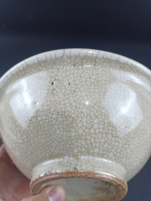 古玩陶瓷【清代】哥釉折沿碗【傳世佳品】拍賣，當(dāng)前價格0元