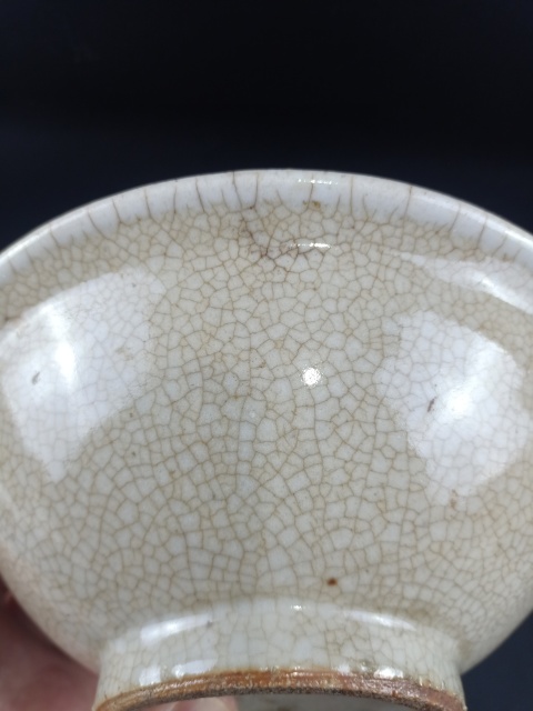 古玩陶瓷【清代】哥釉折沿碗【傳世佳品】拍賣，當(dāng)前價格0元