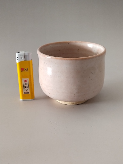 古玩陶瓷萩燒抹茶碗拍賣,當前價格198元