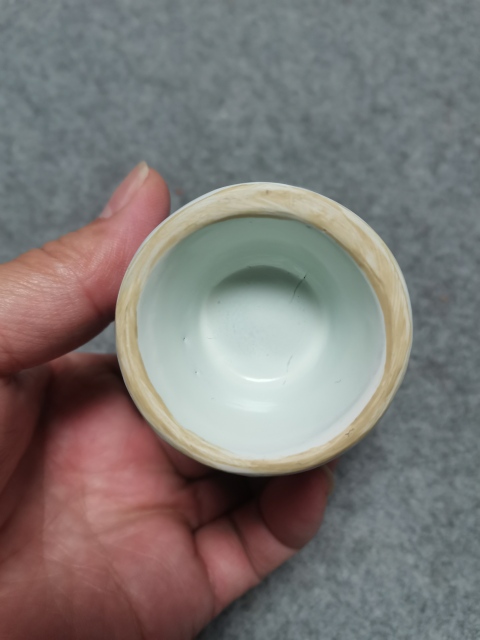 古玩陶瓷明代青花花卉紋蒜頭瓶拍賣,當前價格2500元