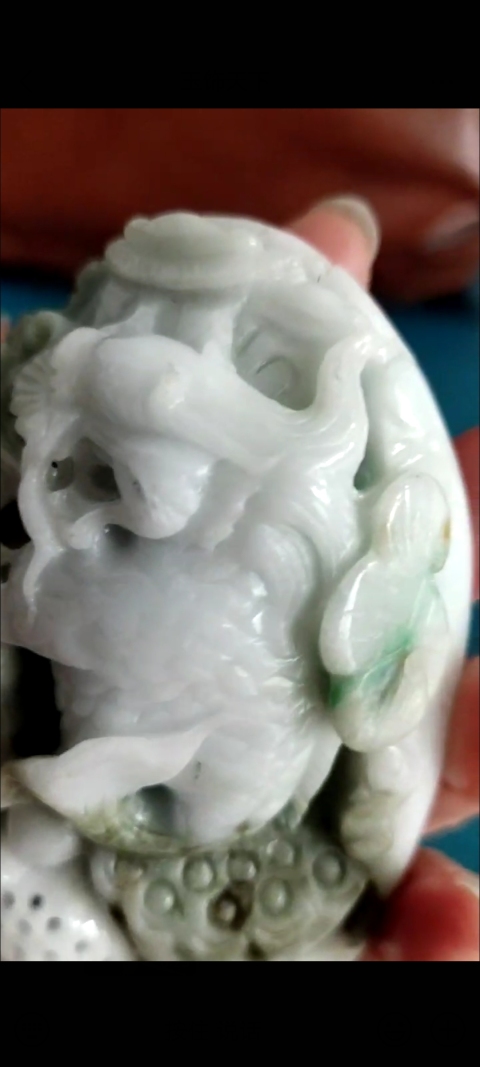 古玩玉器翡翠件拍賣，當前價格5333元