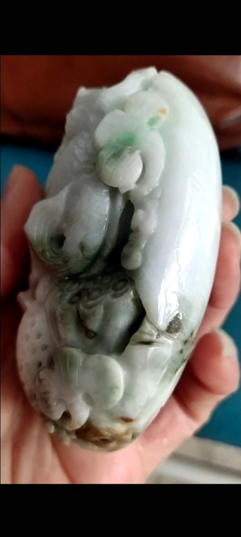 古玩玉器翡翠件拍賣，當前價格5333元