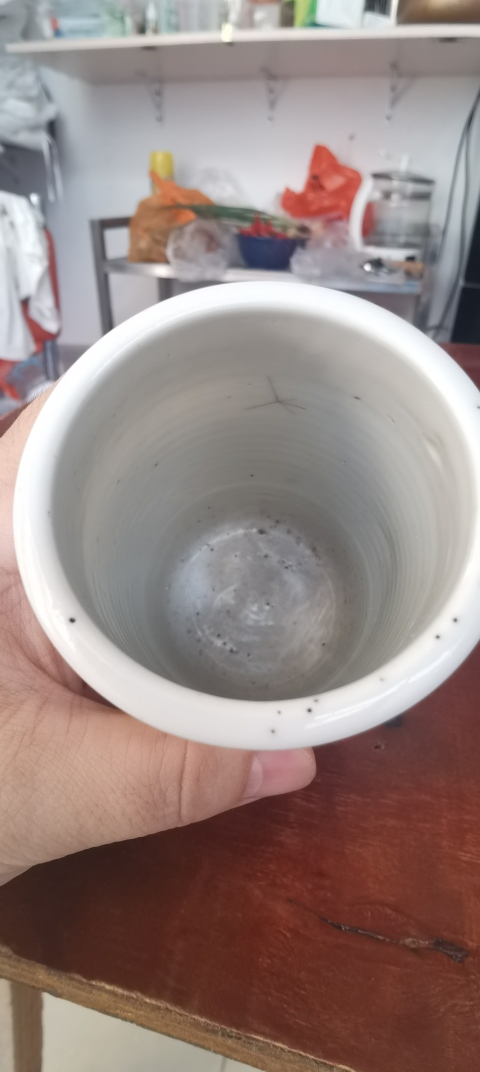 古玩陶瓷清晚期青花釉里紅筆筒拍賣,當前價格6800元