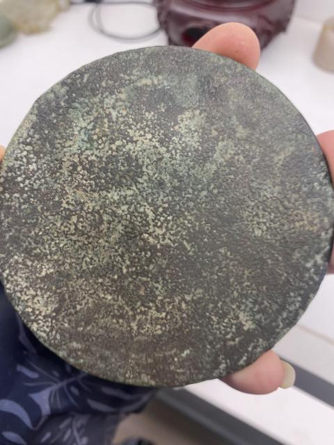 古玩銅器宋仿漢四乳四虺銅鏡拍賣,當前價格3600元