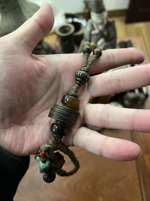 古玩雜項清代**掛件拍賣，當前價格1元
