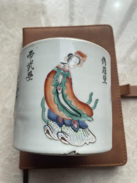 古玩陶瓷清代道光至咸豐無雙譜粉彩蓋缸拍賣,當前價格6800元