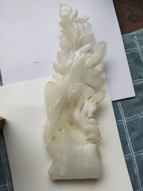 古玩玉器青海料雕“一路連科”擺件拍賣,當前價格2859元