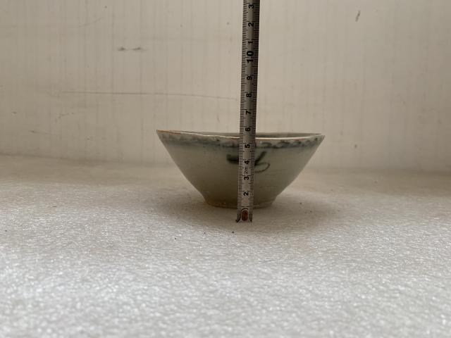 古玩陶瓷晚明青花碗拍賣,當前價格398元