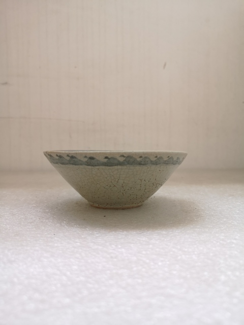 古玩陶瓷晚明青花碗拍賣，當(dāng)前價格450元