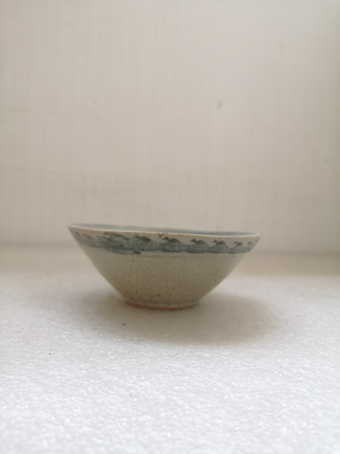 古玩陶瓷晚明青花碗拍賣，當(dāng)前價格450元