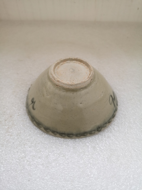 古玩陶瓷晚明青花碗拍賣,當前價格398元