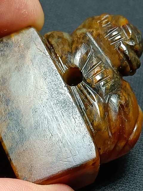 古玩玉器明代瑞獸印章拍賣,當前價格38600元