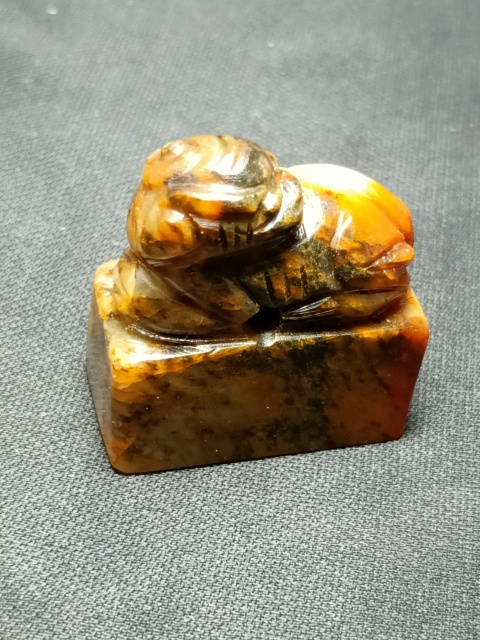 古玩玉器明代瑞獸印章拍賣,當前價格38600元