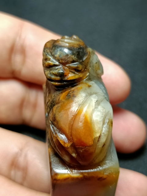 古玩玉器明代瑞獸印章拍賣,當前價格38600元
