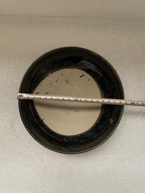古玩陶瓷元代黑釉碗拍賣,當前價格850元