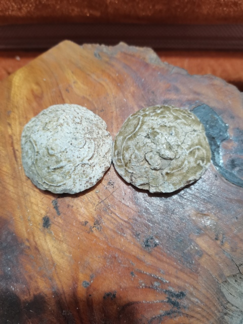 古玩陶瓷岳州窯青釉印龍紋鎮紙擺件拍賣，當前價格1600元