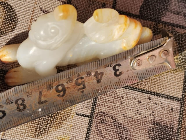 古玩玉器玉獸和新疆。田籽料。拍賣，當前價格6777元