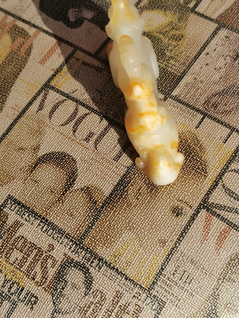 古玩玉器玉獸和新疆。田籽料。拍賣，當前價格6777元