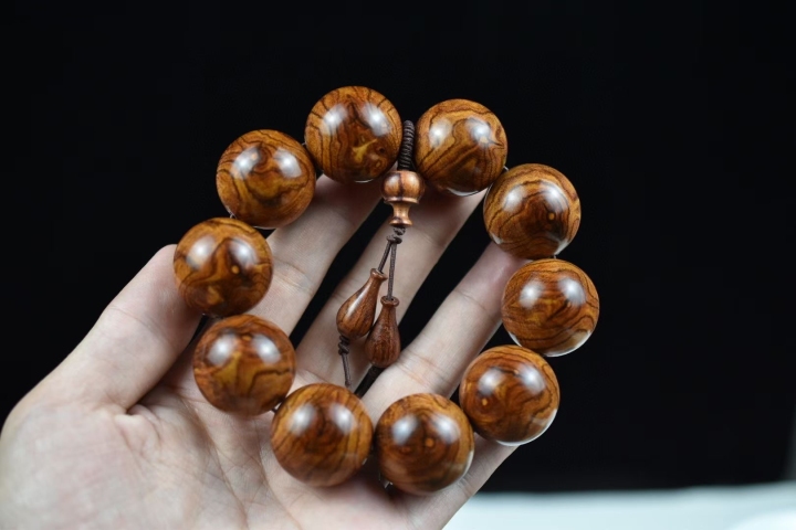 古玩雜項海南黃花梨手串拍賣，當前價格1500元