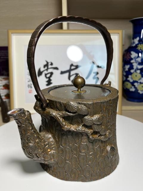 古玩雜項日本 老鐵壺拍賣,當前價格600元