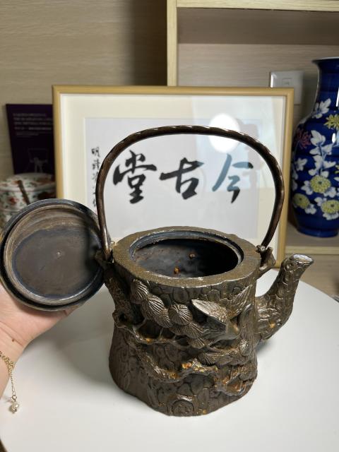 古玩雜項日本 老鐵壺拍賣,當前價格600元