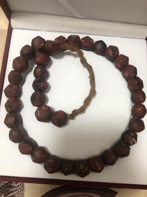 古玩玉器西亞千年老琉璃珠拍賣，當前價格999元