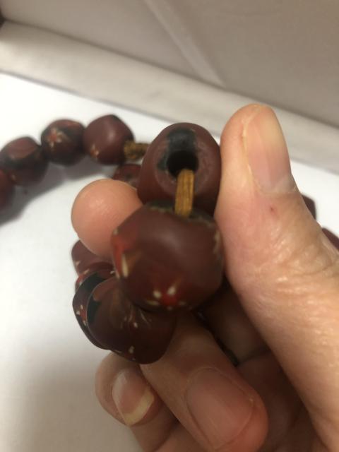 古玩玉器西亞千年老琉璃珠拍賣，當前價格999元