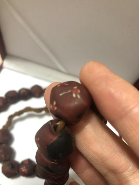 古玩玉器西亞千年老琉璃珠拍賣，當前價格999元