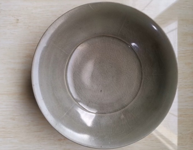 古玩陶瓷耀州窯青瓷五出筋盤精修雙層釉最后兩張照片,拍賣,當前價格8999元