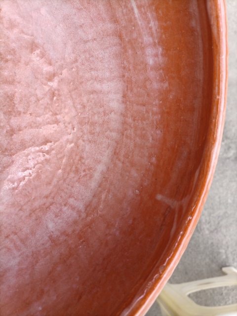 古玩陶瓷解放初期地方窯紅釉香爐拍賣，當前價格500元