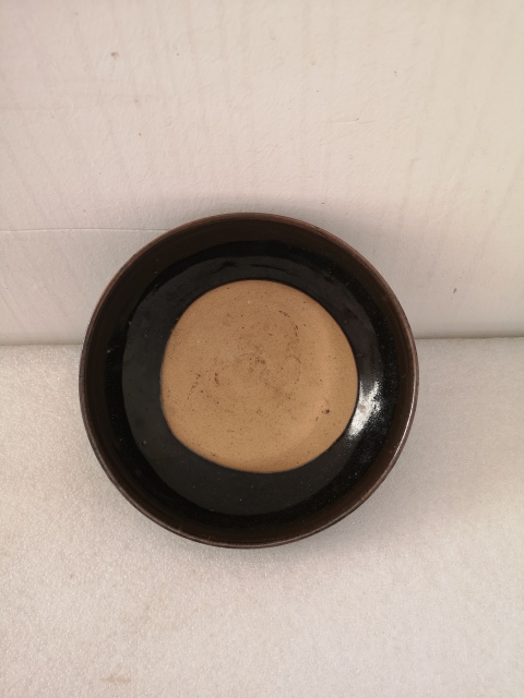 古玩陶瓷金元澀圈圈足疊燒工藝黑釉盞拍賣，當(dāng)前價格850元