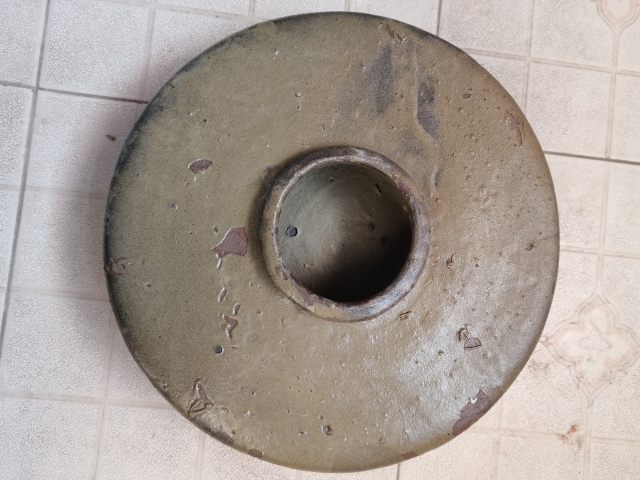 古玩陶瓷明代褐釉扁瓶拍賣,當前價格0元