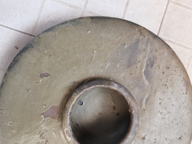 古玩陶瓷明代褐釉扁瓶拍賣,當前價格0元