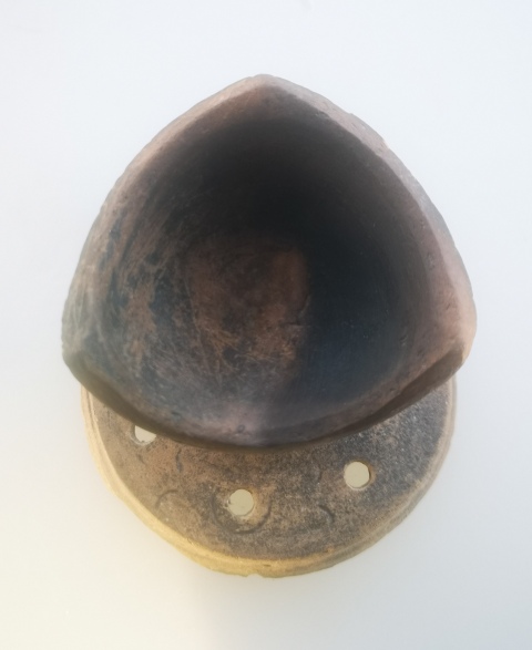古玩陶瓷元代.黑陶油燈  (推薦理由：稀有、禪意 )拍賣，當前價格200元