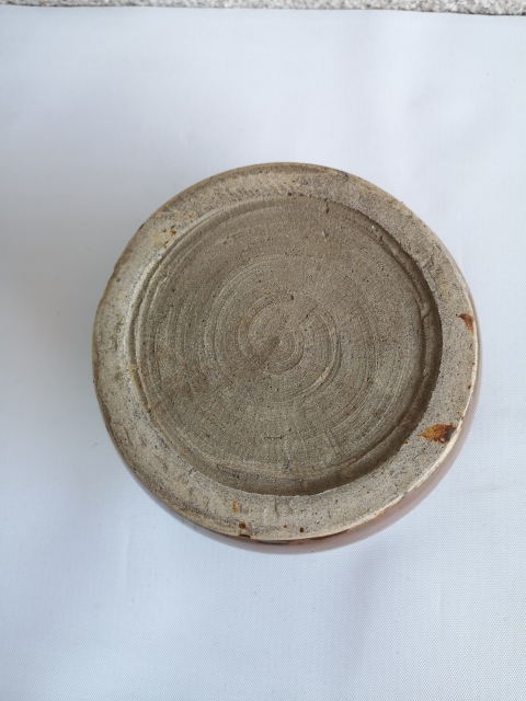 古玩陶瓷清代磁州窯紫金釉瓶拍賣,當(dāng)前價(jià)格980元