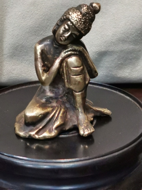 古玩銅器銅人造像拍賣,當前價格3000元