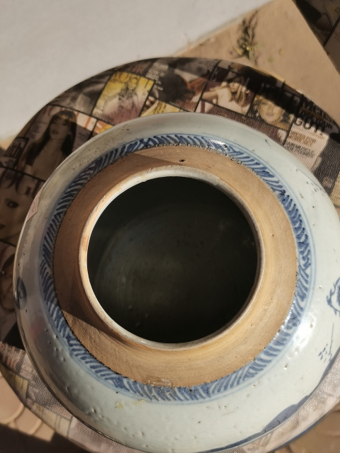 古玩陶瓷乾隆亭臺樓閣山水罐帶大號。有蓋子漂亮的很。拍賣,當前價格1999元