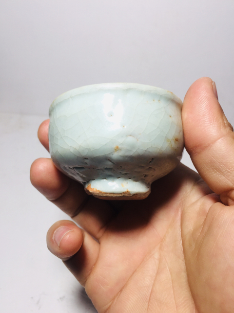 古玩陶瓷元代影青杯拍賣,當前價格888元