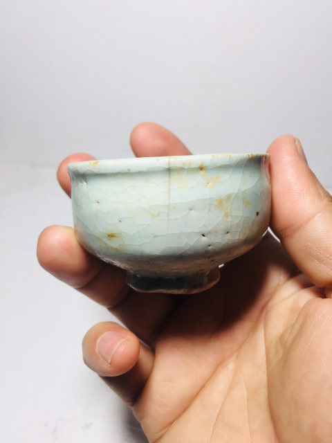 古玩陶瓷元代影青杯拍賣,當前價格888元