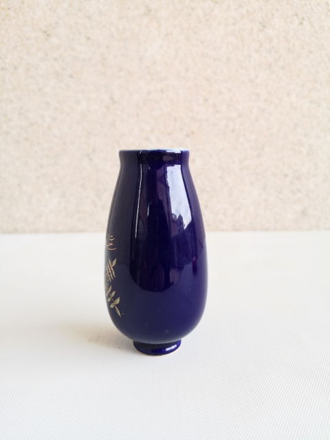 古玩陶瓷出口創(chuàng)匯期藍(lán)釉花鳥紋罐拍賣,當(dāng)前價(jià)格198元