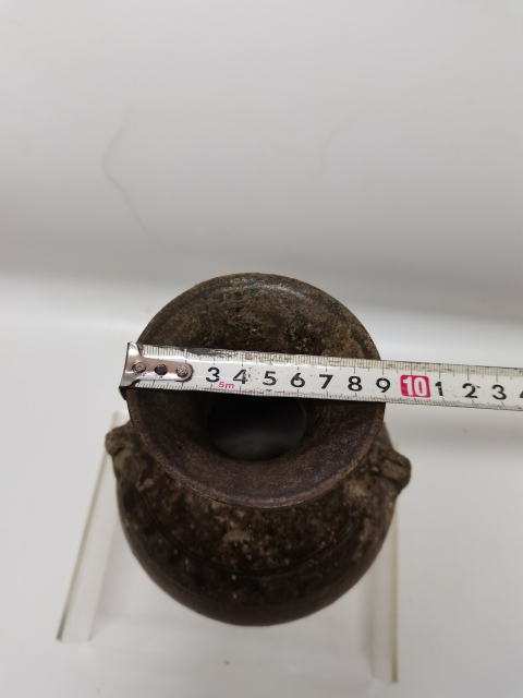 古玩陶瓷青釉雙系瓶拍賣,當前價格3888元
