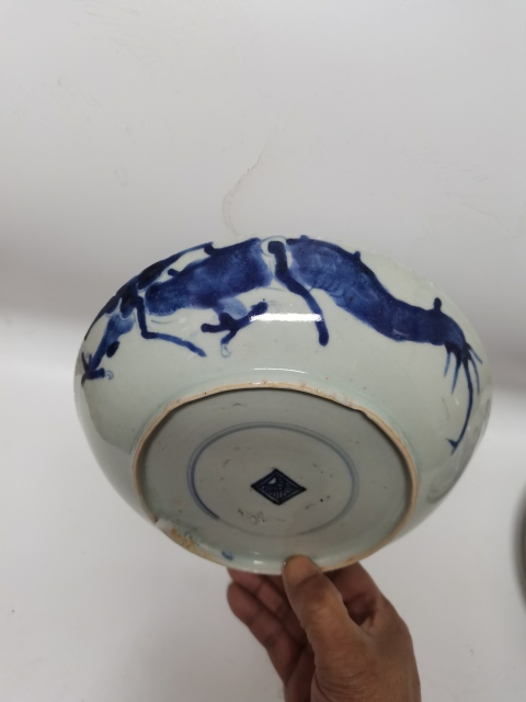 古玩陶瓷過墻龍盤拍賣,當前價格5000元